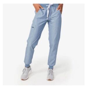 Figs Zamora Jogger Scrub Pants in Heather indigo